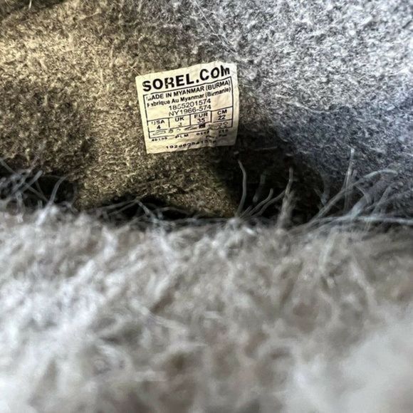 Kids Childrens Sorel Joan of Arctic Snow Winter Waterproof Boots Size 4 GUC - Picture 6 of 6